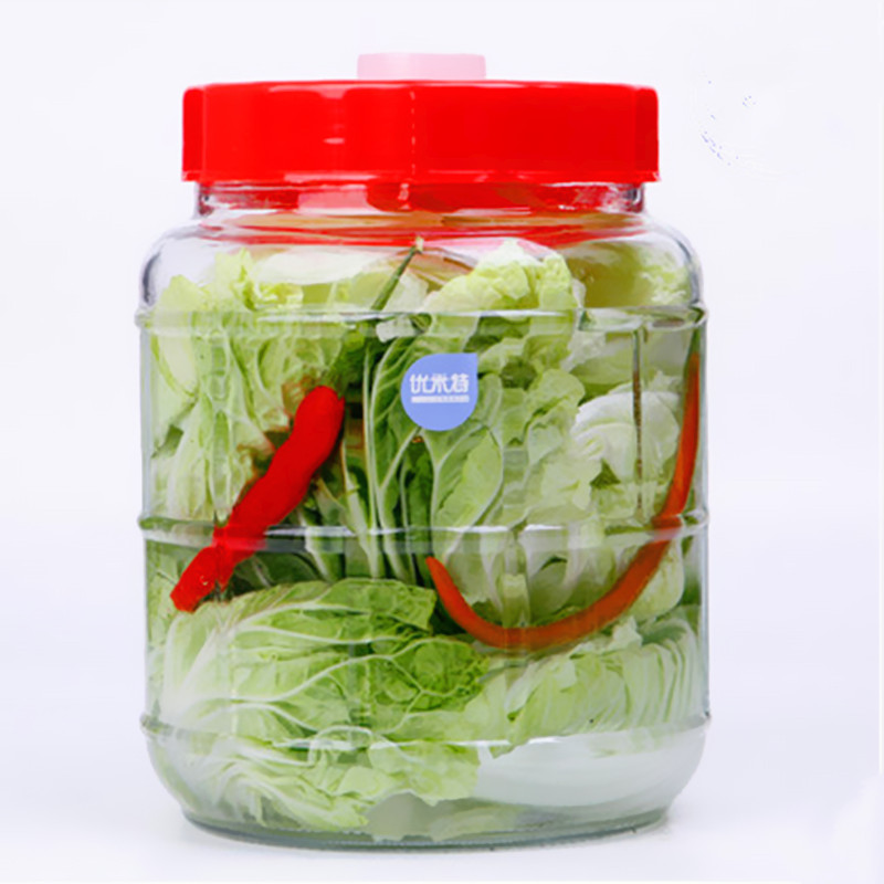 特大号腌菜缸加厚泡菜坛子玻璃