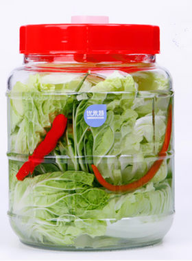 特大号腌菜缸加厚泡菜坛子玻璃