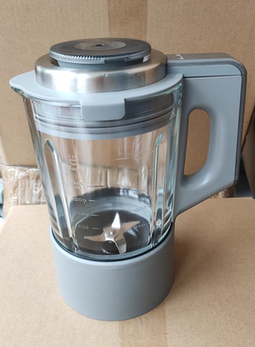 美的破壁机料理机PB12G5-077 BL1077加热杯组件搅拌杯玻璃杯配件