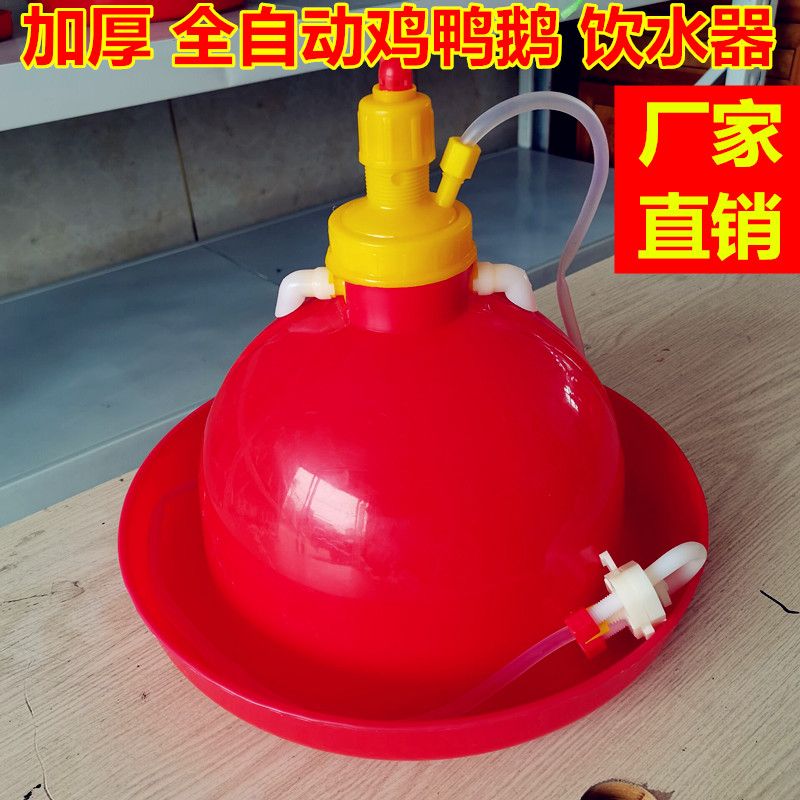 加厚养鸡鸭鹅全自动饮水器喂水器自动加水壶普拉松饮水器养殖设备