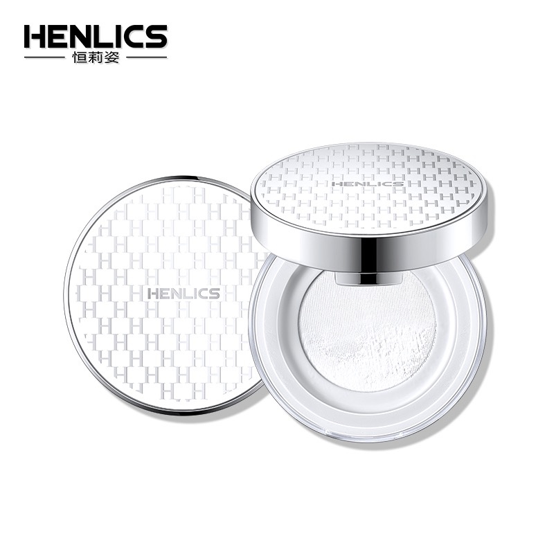 恒莉姿羽缎柔雾持妆定妆粉散粉防水控油轻薄不卡粉气垫霜粉底霜