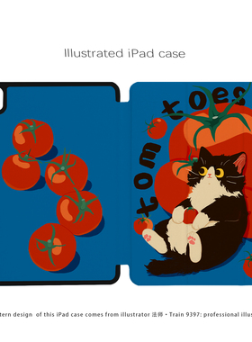 9397法师ipad平板壳适用于ipadpro2018/2020/2024 10.9 11寸12.9寸13寸黑色机壳