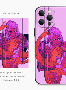 9397号列车x插画师：银斯基联名4正版手机壳适用于苹果17Promax16Promax华为p60p70promate60小米17vivooppo