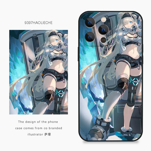 9397号列车x插画师：萨摩联名4正版手机壳适用于苹果14pro15pro16pro华为p50p60pro小米14