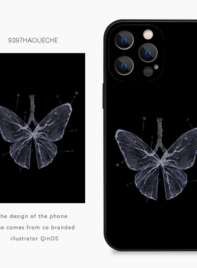 9397号列车x插画师：QinOS联名3正版手机壳适用于苹果17Promax16Pro15华为p60p70promate60小米17vivooppo