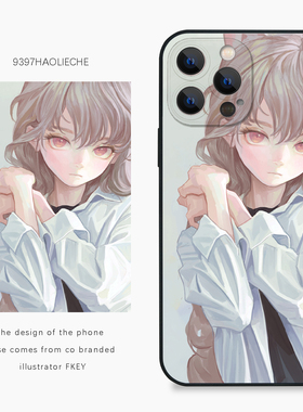 9397号列车x插画师：FKEY联名14正版手机壳适用于苹果17Promax16Promax15pro14华为p50p60p70pro小米14