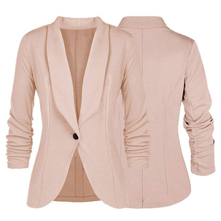 Breasted 外套 Ladies Single Office suit women coat西装 Work