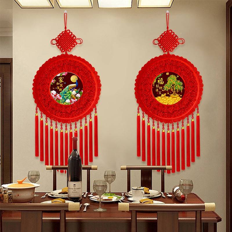 厅025款中客背结高桃挂饰福字新玄过挂关件大64936号2年国春节档