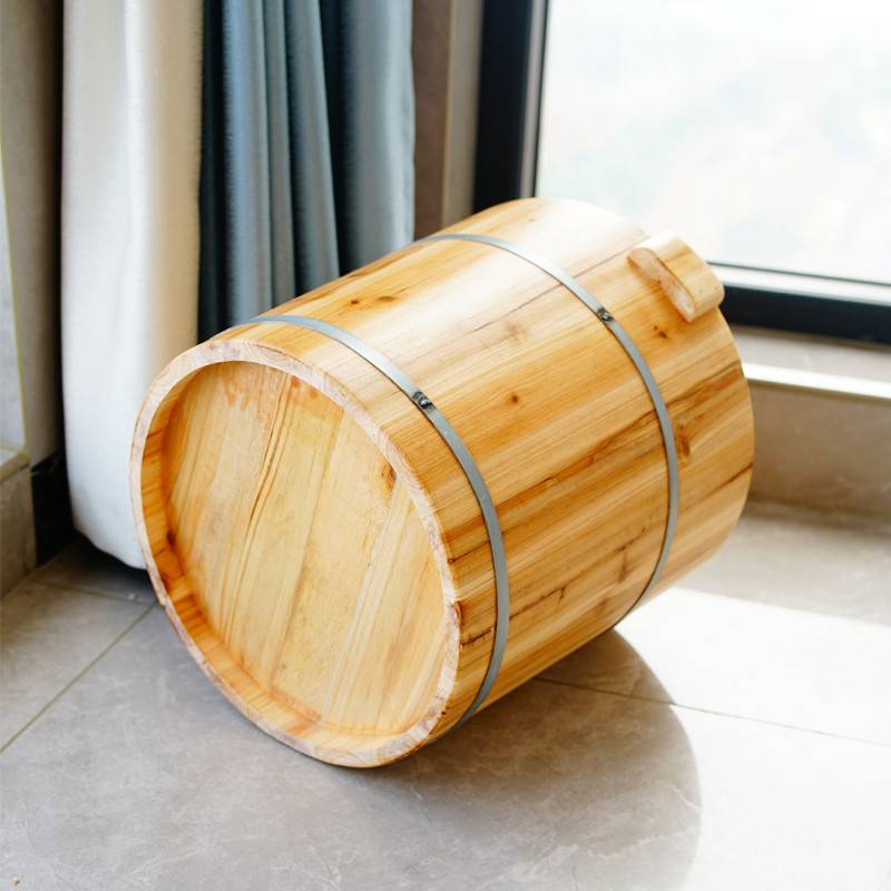 宝蒸木木桶桶泡脚脚用温洗杉桶木脚质木盆实木家养生保足沐疗7344