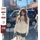 你 韩系微胖mm甜美俏皮保暖立领波点棉服短外套套装 鱼 暖暖轻绒