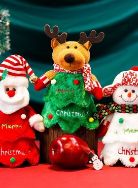 新款圣诞苹果袋平安果包装礼物袋子圣诞礼品袋老人雪人儿童糖果袋