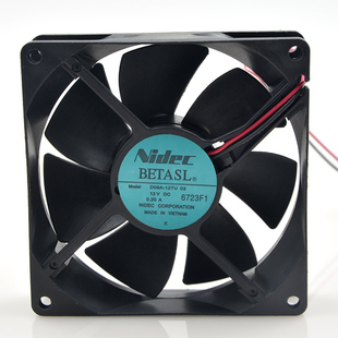 0.2A 03富士變頻器工控機(jī)散熱風(fēng)扇 9CM Nidec 12V 12TU 9025 D09A