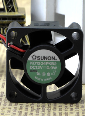 4020 12V KD1204PKB2 0.9W 交换机散热设备静音风扇