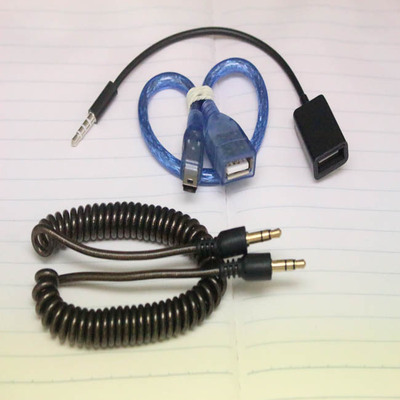 aux音频线车用车载minusb连接线