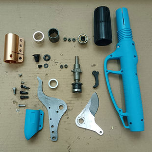 嘉航4.5公分电动高枝剪配件刀片丝杆电动高枝剪通用