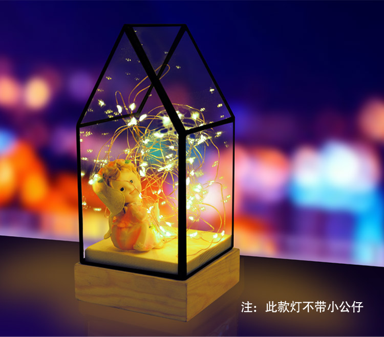 火树银花灯卧室床头装饰简约浪漫LED创意灯生日结婚礼物送闺密