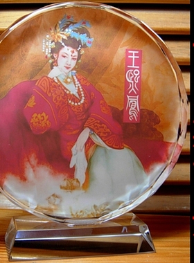 红楼梦人物摆件模型水晶工艺礼品