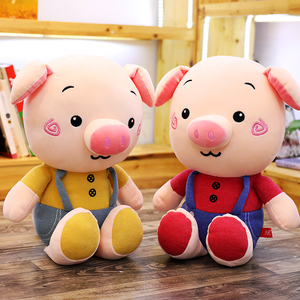 小猪毛绒玩具公仔