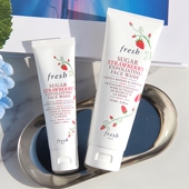 Fresh馥蕾诗澄糖莓莓多效轻柔磨砂霜洗面奶啫喱温和清洁去角质