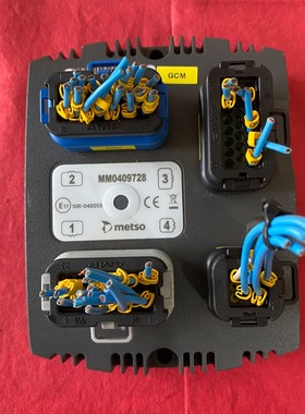 出售Metso控制器,型号MM0409728,有蓝色和黄色线工业备件