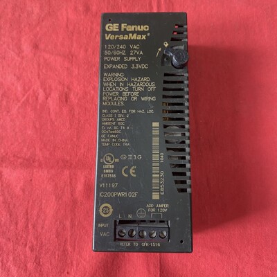 VersaMax电源供应模块IC200P工业备件