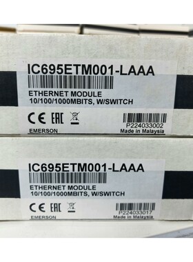 IC695ETM001-LAAA GE模块  原装原标正品！工业备件