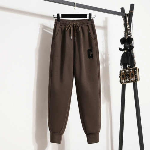 Утечка чистого склада ~ столовая отключен из хвоста одиночной иностранной торговли женская хлопковая спортивная одежда.