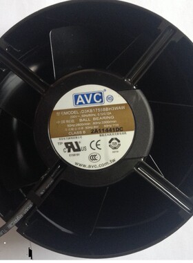 台湾AVC奇宏 D3KB1755BBH3WAW 230V 17055 0.12A 全金属 散热风扇