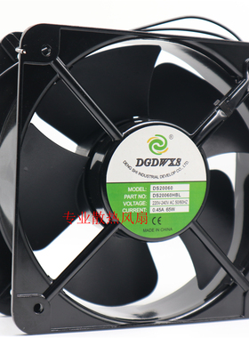 原装DGDWXS轴承散热工业风机DS20060HBL DS22060HBL 滚珠轴承
