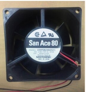 109P0824H2021 0.09A San Ace 三洋风扇 8032 24V