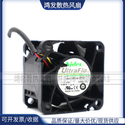Nidec V40S12BS1B5-07T02 12V 0.66A 4线PWM 4厘米 4028 散热风扇