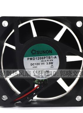 原装建准SUNON PMD1206PTB1-A 6025 12V 3.9W 6CM 散热风扇