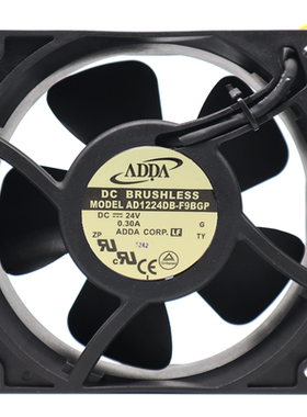 AD1224DB-F9BGP 全新原装ADDA 12038 DC直流24V 铝框风机散热风扇