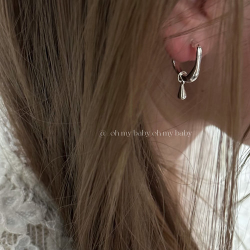 隐形耳夹无耳洞C圈水滴坠简约韩