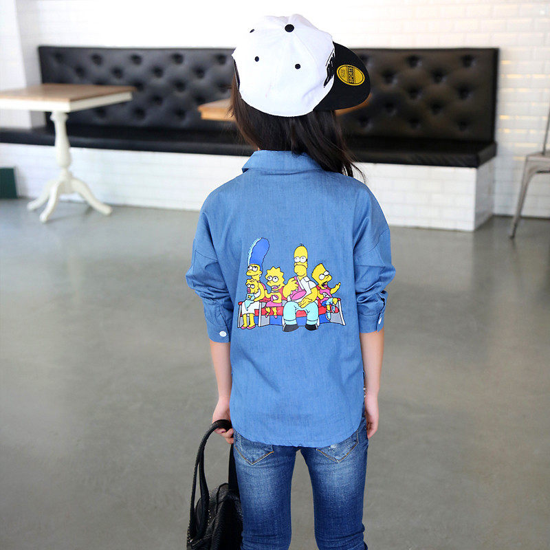 Chemise fille à manche longue - Ref 2084857 Image 4