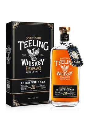 帝霖TEELING爱尔兰18年单一麦芽威士忌  文艺复兴18年（第三卷）