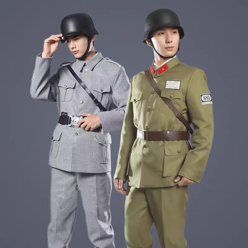 八佰国军士兵服影视表演出演绎推理舞台2025新款舞台演出服装