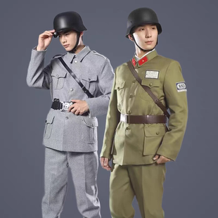 八佰国军士兵服影视表演出演绎推理舞台2025新款舞台演出服装