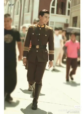 民国抗战时期影视剧同款大衣高端北洋军阀军统服装影楼景点民国风