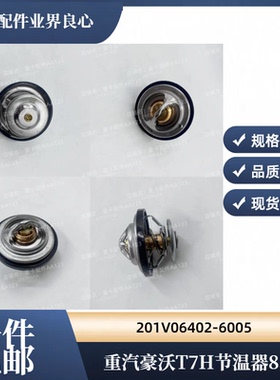适用重汽曼MC11/MC13豪沃豪瀚发动机节温器芯83度201V06402-6005
