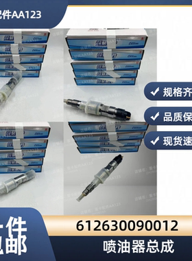 潍柴WP12WP13发动机原厂喷油器总成612630090012博士0445120389