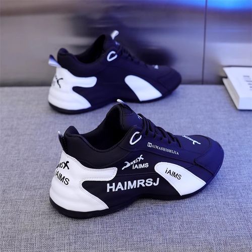 老爹皮蓬运动休闲透气情侣增高鞋