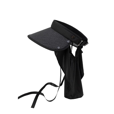 艾佳微可折叠披肩防晒帽女夏季