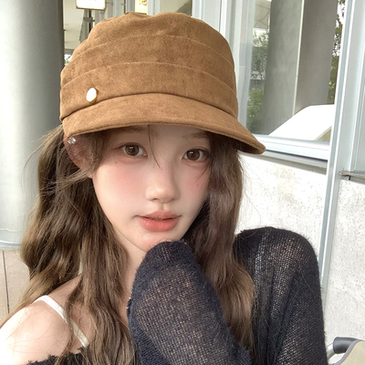 新款春秋帽子女夏季防紫外线平顶