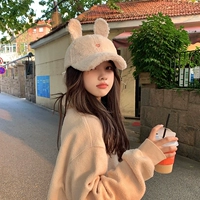 Бархатная демисезонная модная бейсболка, кепка, в корейском стиле