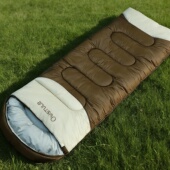 OUSTULE冬季 户外露营野营防水加大可拼接双人可机洗办公午休睡袋