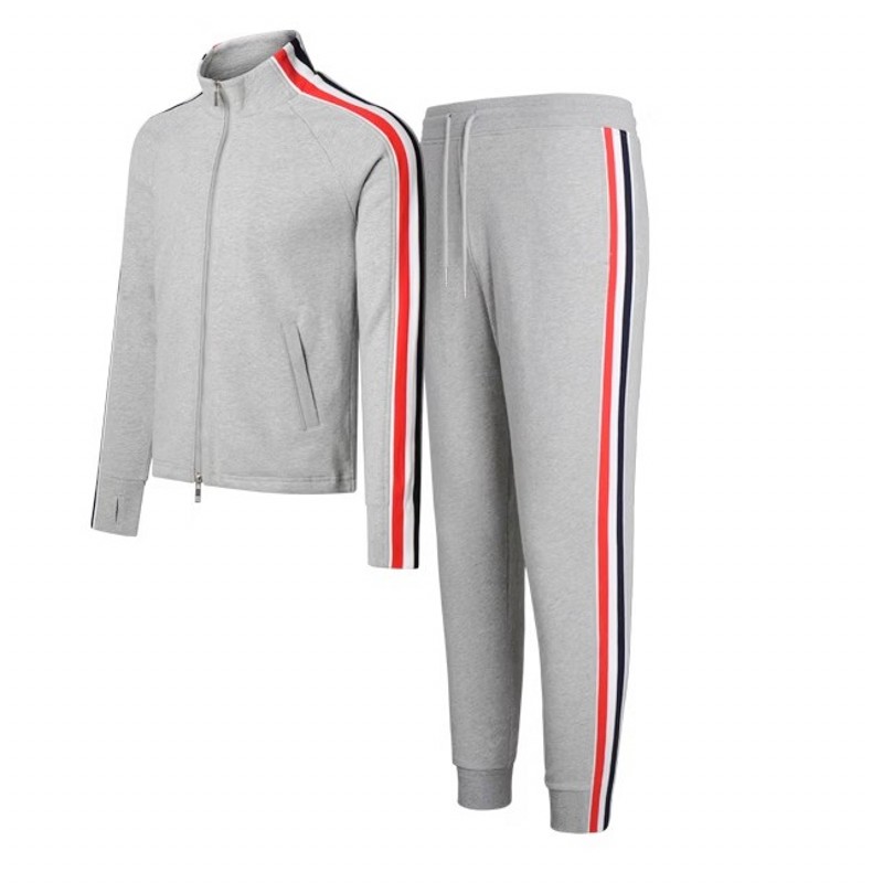 春秋季tb运动套装男卫衣卫裤拉链开衫棒球服纯棉休闲情侣装女潮牌