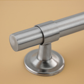 不锈钢明装 拉手通道门大门木门拉手防盗门把手推拉门拉手可调孔距