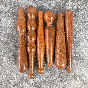 红花梨圆头香木圆珠形穴位按摩棒木质美容辅助工具按摩器大量加工