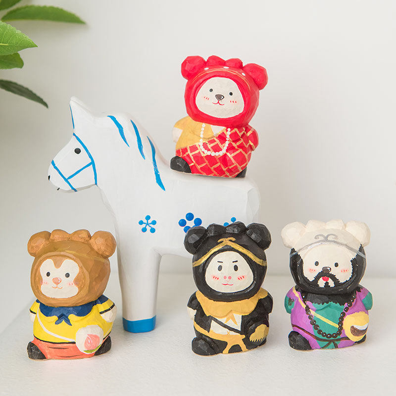 木制工艺品手工雕刻西游记
